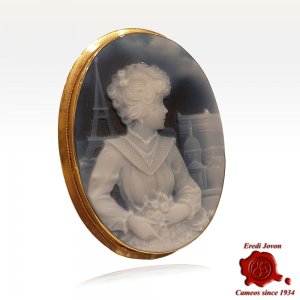 Old Agate Cameo Dream in Paris 2