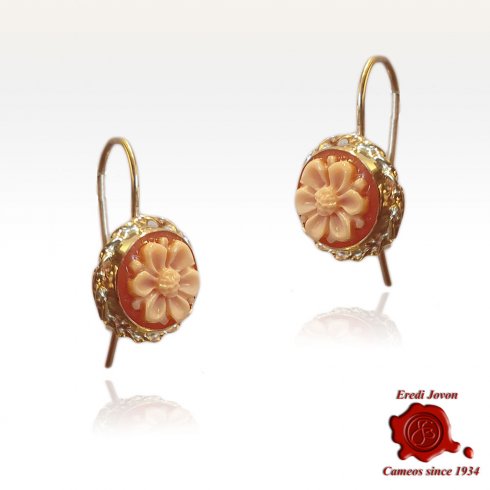 Orecchini Cammeo in Oro