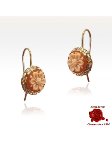 Orecchini Cammeo in Oro