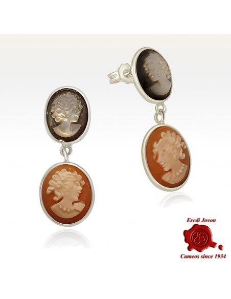 Handcrafted Venetian jewelry with hand-carved engraved cameos