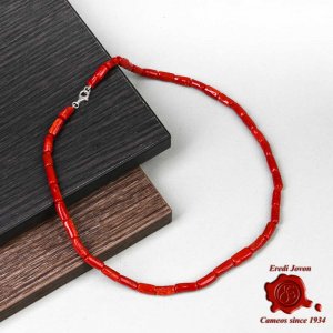 Men's Red Coral Necklace
