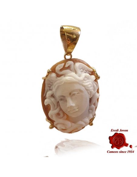 Cammeo Medusa di lusso Made in Italy