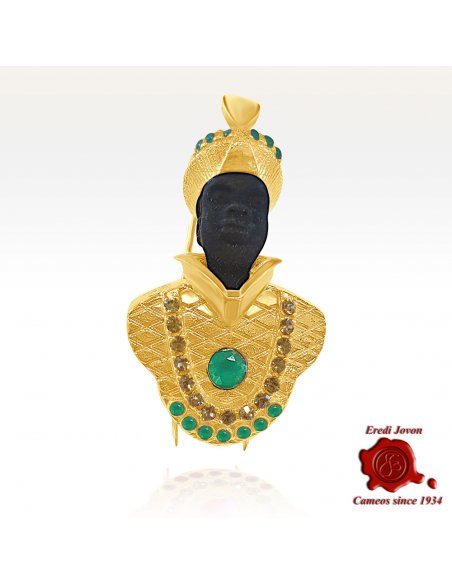 Emerald Moor Brooch Emerald Moor Brooch