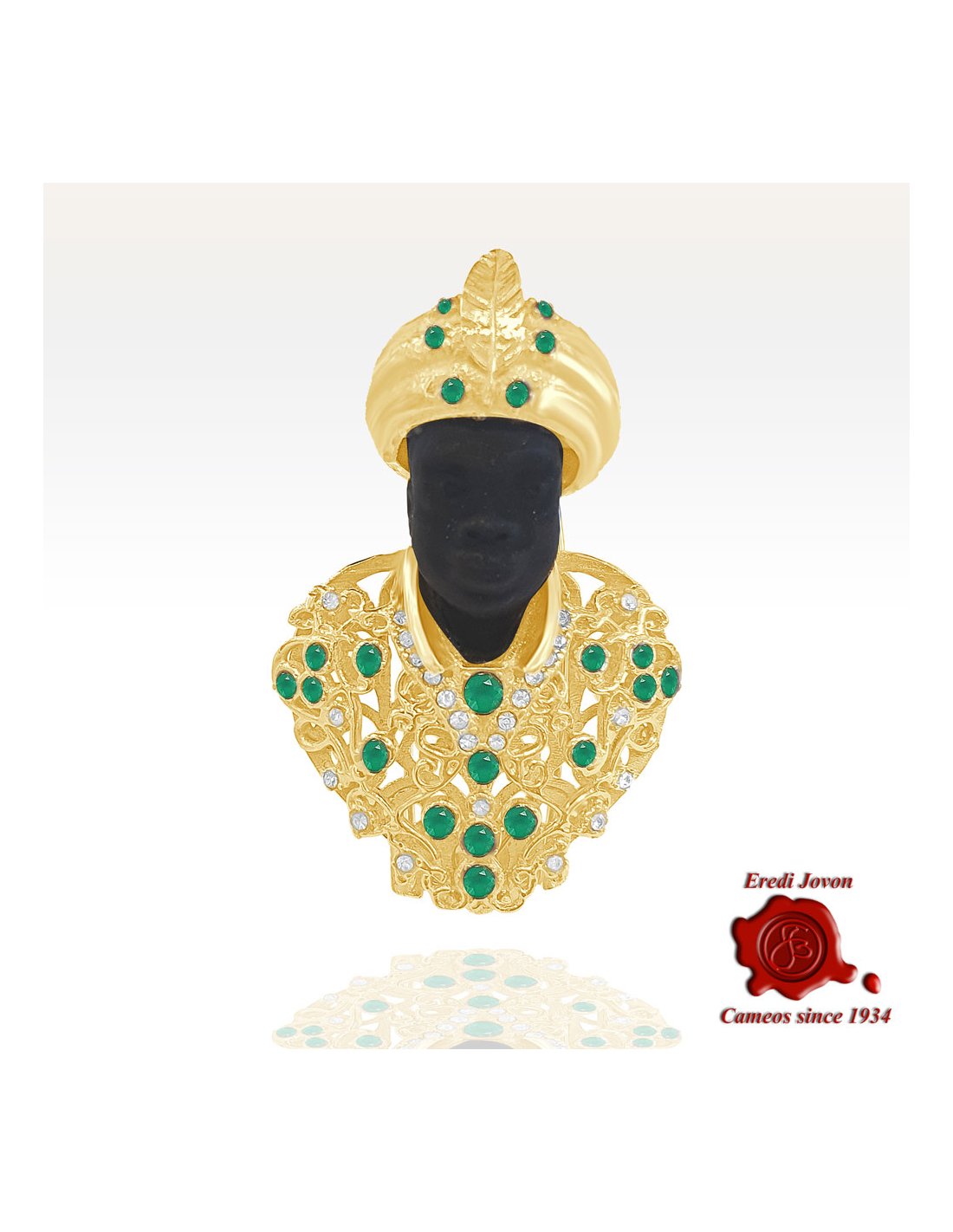 Venetian Blackamoor Brooch | Secret of the Lagoon Venetian Blackamoor Brooch | Secret of the Lagoon