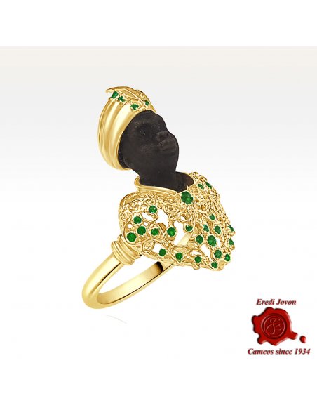 Ring with Venetian Moor Ring with Venetian Moor