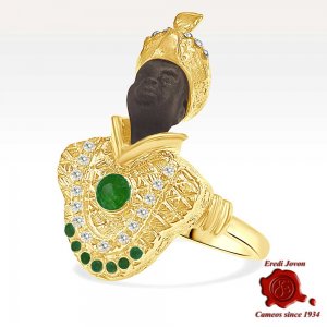 Anello Moretto Smeraldi - Vento di Laguna 2