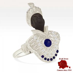 Silver Blackamoor Ring | Venetian Nocturne 2