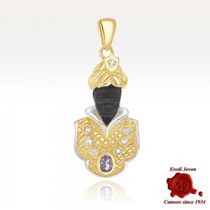 Venetian Blackamoor Pendant | Breath of Levant