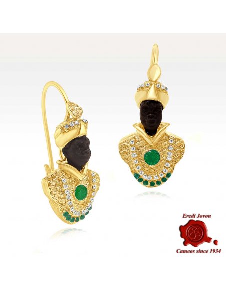 Antique Earrings Moors Antique Antique Earrings Moors Antique