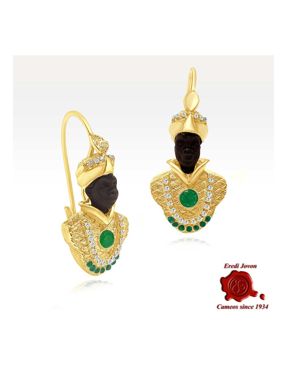 Antique Earrings Moors Antique Antique Earrings Moors Antique