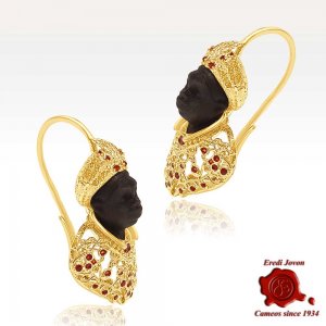 Venetian Moor Earrings Dangle | Doge's Splendor 2