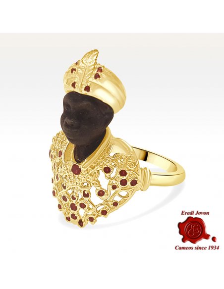 Old Blackamoor Ring for Sale