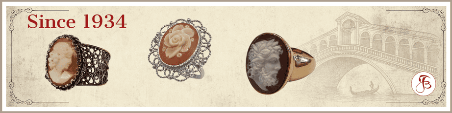 Antique Cameo Rings Vintage | Eredi Jovon Venice