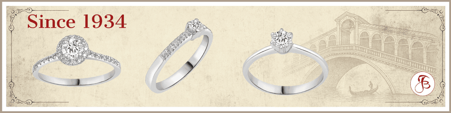 Diamond Engagement Rings | Handcrafted in Italy | Eredi Jovon Venice