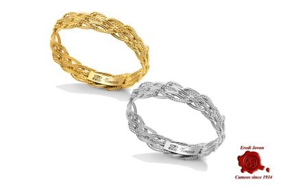 Lavorazione della filigrana in oro e argento: l'anello veneziano della felicità